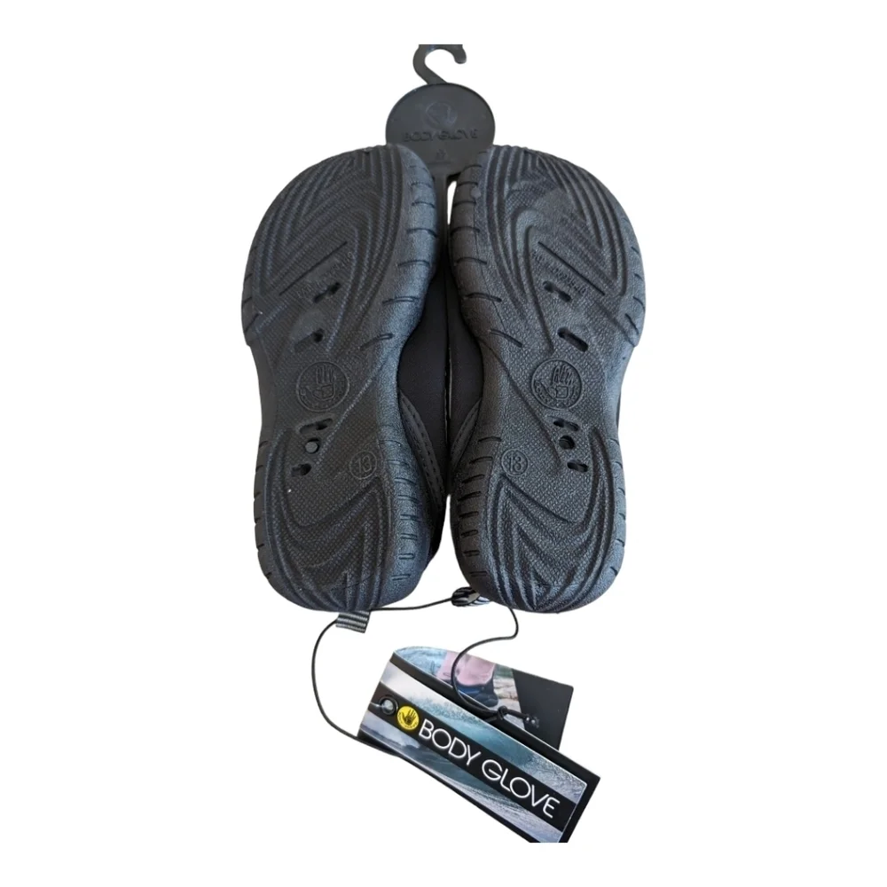 NEW Body Glove Riptide III Girls Black w/Neon Pink Water Shoes Size 13